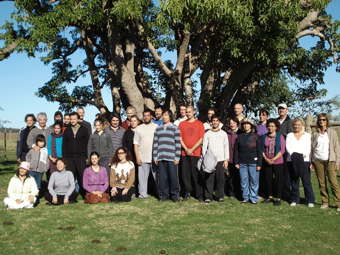 Retiro com o Mestre Cai Wen Yu