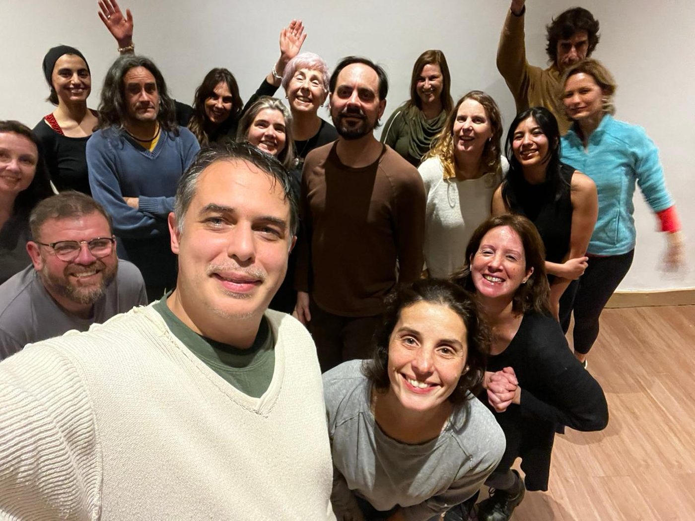 The seminar group, at the end. La Plata, July 2024.